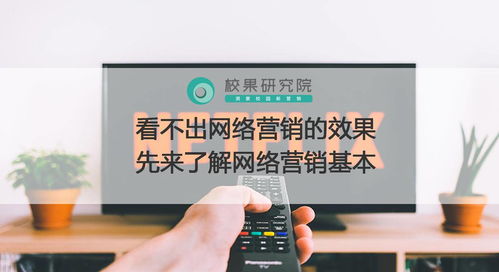 看不出网络营销的效果？先来了解网络营销基本与策划核心
